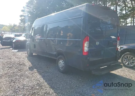 2020 Ram Promaster 3500 Cargo Van High Roof 159 Wb Ext из США, поврежденный, VIN 3C6URVJG9LE108460